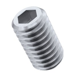 Βίδα Άλλεν ακέφαλη σπείρωμα μετρικό  INOX DIN916 4027  M3X3